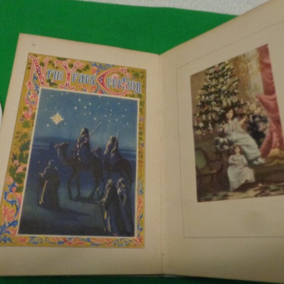 EARLY PAST VINTAGE AS-IS CARDS BOOK DESSERT DISH SAUCER HOLDER DOILY RIBBON LOT - Picture 3 of 15